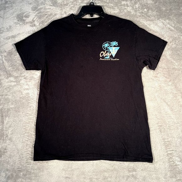 Obey Other - OBEY Shirt Men's Medium Black Short Sleeve T-Shirt